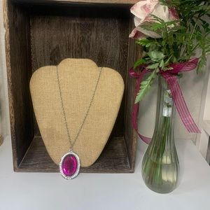 Long Pink Necklace